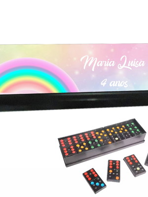 Dominó arco iris