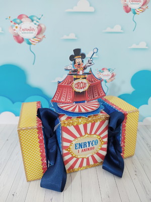 Bala 3d - circo do mickey