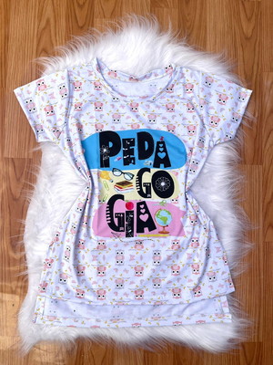 Vest legging, profissões, pedagogia