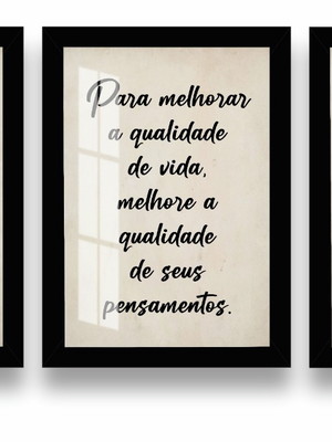 Quadro decorativo profissão medicina psicologia frases vidro