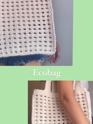 Ecobag de crochet | bolsa