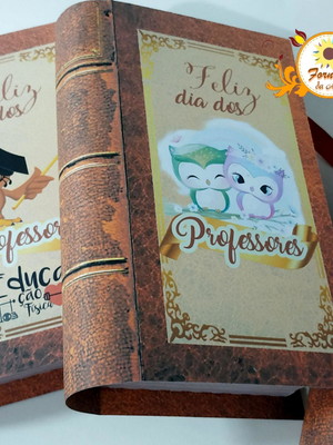 8 caixa livro para doces