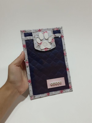Porta caderneta de vacinas pet personalizado
