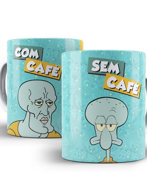 Caneca com café sem café