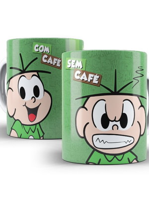 Caneca com café sem café