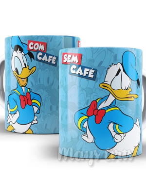 Caneca com café sem café