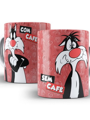 Caneca com café sem café