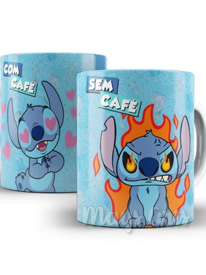 Caneca com café sem café