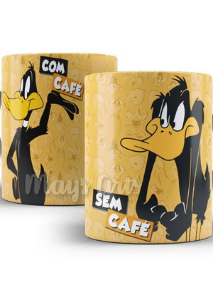 Caneca com café sem café