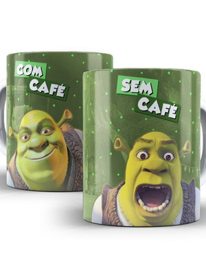 Caneca com café sem café