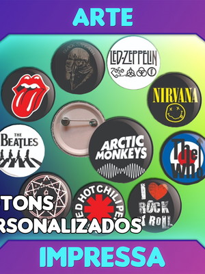 Botons persoalizados com a sua marca