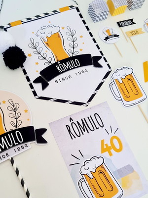 Kit festa - tema cerveja/boteco