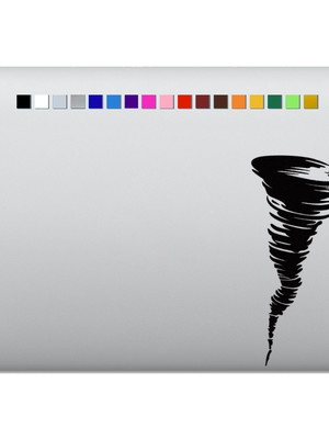 Adesivo de notebook furacão tornado