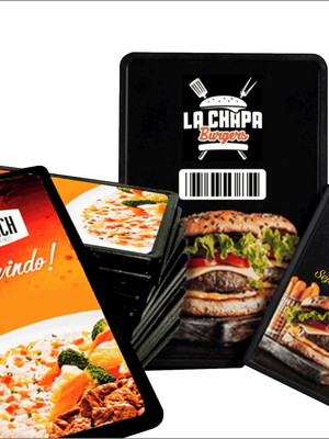 30 comandas 10x15 personalizadas