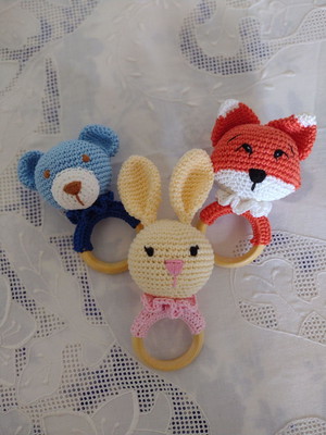 Chocalhos amigurumi