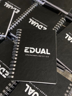 Caderno personalizado empresa