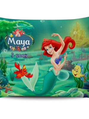 Almofada personalizada pequena sereia