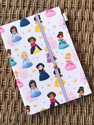 Capa caderneta de vacina princesinha