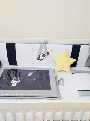 Kit de berço astronauta