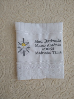Batismo lembrancinha avós e padrinhos (valor de 01 unidade)