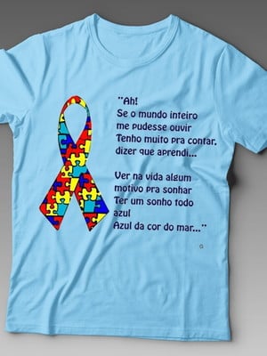 Camiseta autismo