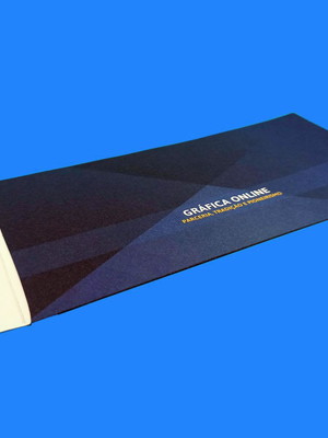 10 envelope carta c/ aba lateral sulfite 120g 23x11,3cm