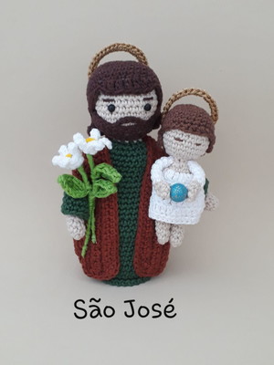 São josé amigurumi