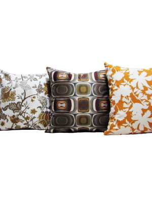 Capas de almofadas 40 x 40 estampadas conjunto 3 peças