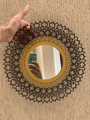 Mandala com espelho