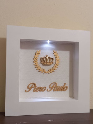 Porta maternidade com led