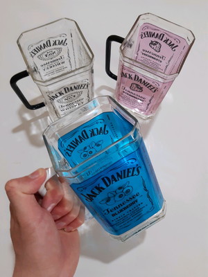 Kit canecas de garrafa jack sabores (vinilico)
