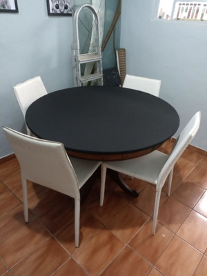 Toalha de mesa redonda c/ elástico sob medida