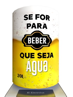 Capa para galão de água 20l se for para beber