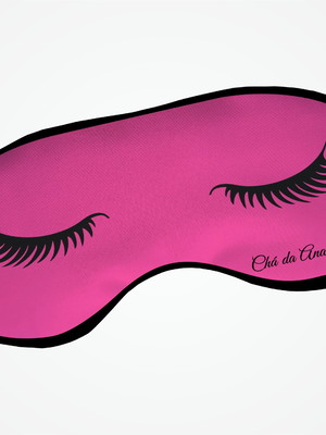 Mascara dormir chá de lingerie