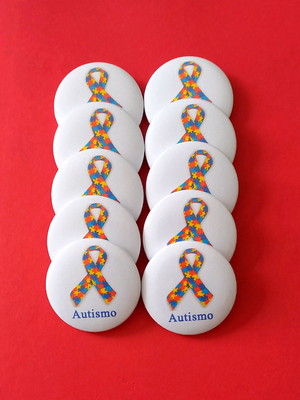 Kit (10) bottons: autismo