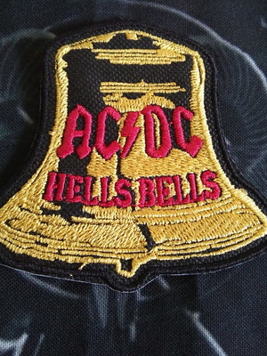 Patche bordado banda ac dc sino