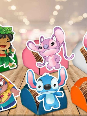 Forminhas lilo e stich