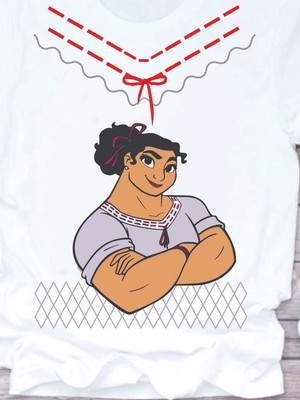 Blusa infantil ou adulto encanto 5 - luiza madrigal