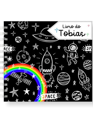 Livro do bebê galáxia