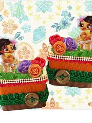 Caixinhas decoradas com apliques