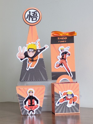 Kit clássico naruto 20 peças