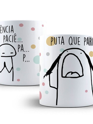 Caneca flork bento cake frases criativas xícara flork ref:62