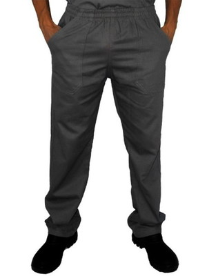 Calça uniforme para trabalho pesado - várias cores - brim