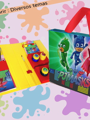 Maleta kit colorir
