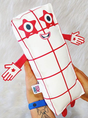 Boneco number blocks box | n10