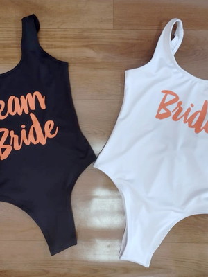 Body camiseta maiô personalizado team bride suplex