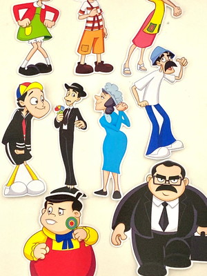 Aplique tubete - chaves