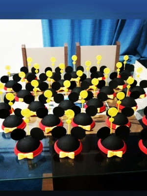 Centro de mesa mickey