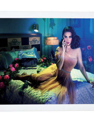Lindo quadro decorativo katy perry musa pop p7825