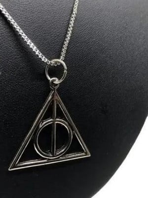 Corrente aço inox harry potter 70cm relíquia da morte